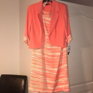 Dress with removable Jacket